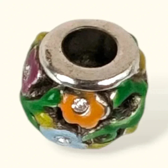 (2/$20) 8mm Brighton Flower Child Bead Charm - Picture 2 of 5